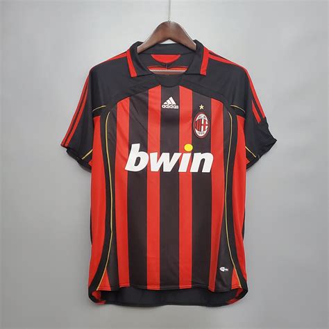 ac milan retro kits